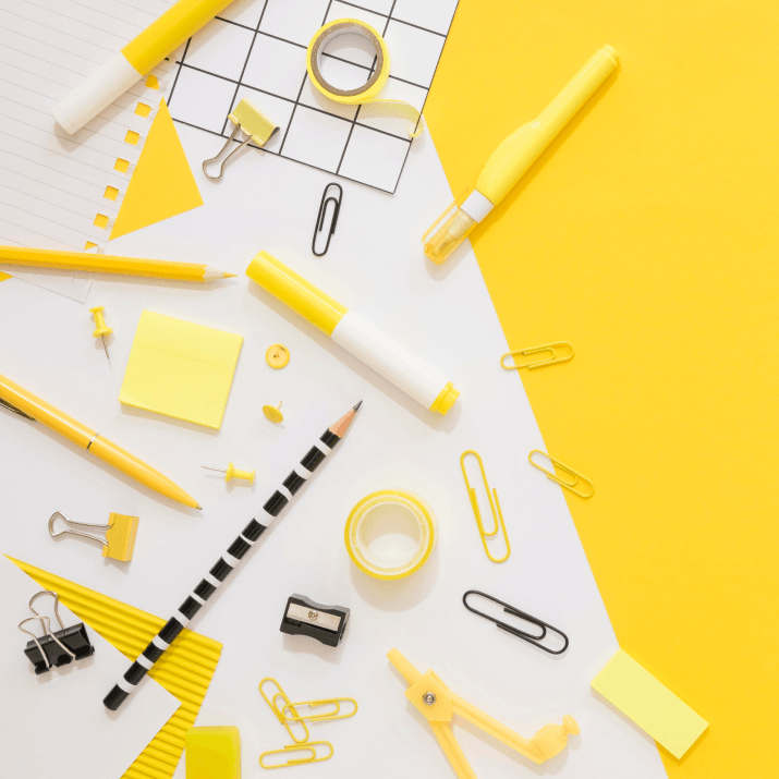 Картинка с канцтоварами