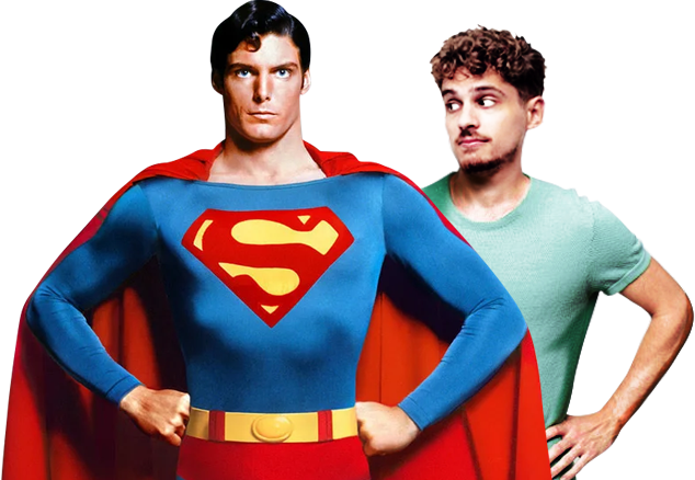 Картинка с суперменом