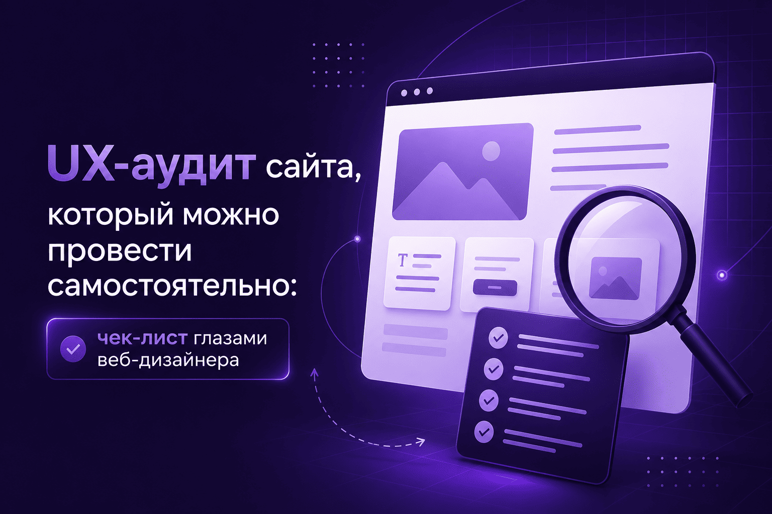 UX-аудит сайта, который можно провести самостоятельно: чек-лист глазами веб-дизайнера